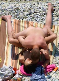 Happy Nudist Couple Have Slow Sex Near The Water^beach Hunters Voyeur XXX Free Pics Picture Pictures Photo Photos Shot Shots